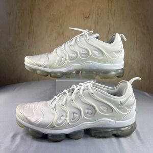 Nike Air VaporMax Plus White Mens Size 13 924453-100 Running Sneakers